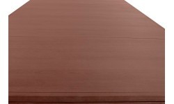 Pool Table / Dining Table, Rasson Madrid, walnut, 7 ft., Club Cloth yellow green