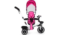 Trīsritenis ar grozāmu sēdekli Eco Toys, rozā