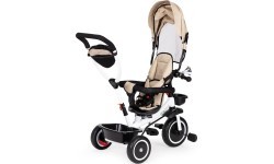 Trīsritenis-ratiņi ar grozāmu sēdekli Eco Toys, bēšs