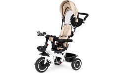 Trīsritenis-ratiņi ar grozāmu sēdekli Eco Toys, bēšs