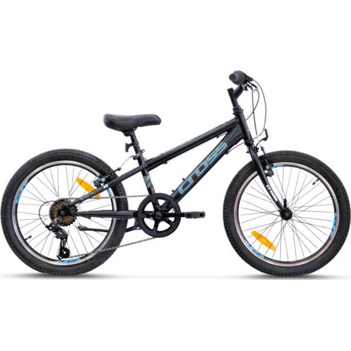 Велосипед CROSS Speedster 20", 6 скоростей, размер 10" (25 см), черный