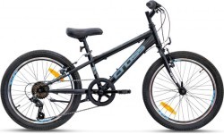 Велосипед CROSS Speedster 20", 6 скоростей, размер 10" (25 см), черный