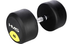 HG PRO RUBBER DUMBBELL HMS - 40 kg