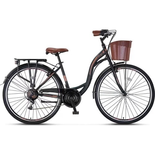 UMIT Alanya 28" // 21G izmērs 17" (43 cm) (melns/brūns)