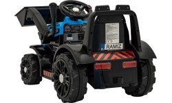 Электромобиль экскаватор-трактор G320, синий
