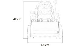 Vehicle Excavator Tractor G320 Yellow