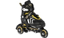 Skates, Skates, Set 4in1 34-38 Yellow