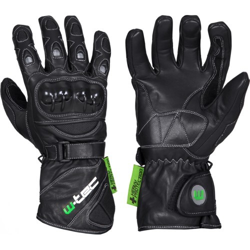 Motociklistu cimdi W-TEC Supreme TWG-171 - Melna