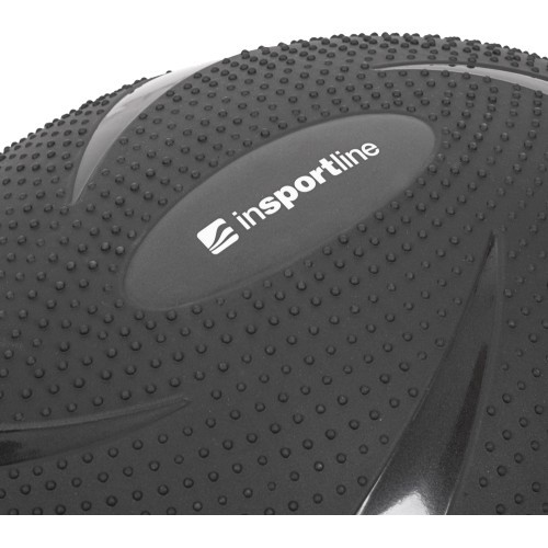 Līdzsvara treniņu spilvens inSPORTline Dome Hold - Melna