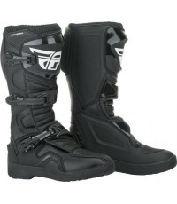 Motocross Boots Fly Racing New Maverik LT Black - Black