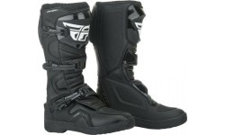 Motokrosa zābaki Fly Racing New Maverik LT, melni - Melna