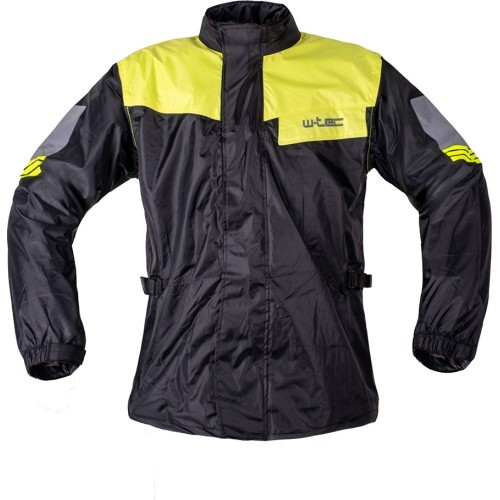 Motociklista lietus jaka W-TEC Igava – 2. šķira - Black/Fluo Green
