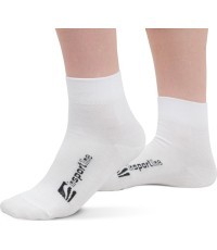 Бамбуковые носки средней длины inSPORTline Silvatic Mid AG+ антибактериальные – 3 пары - Белый