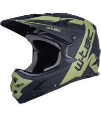Шлем для даунхилла W-TEC Richpike - Moss Forest