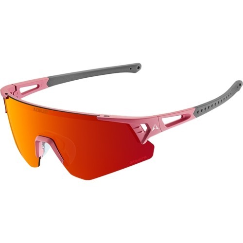 Sports Sunglasses Altalist Hayate R1 - Pink with dark red lenses