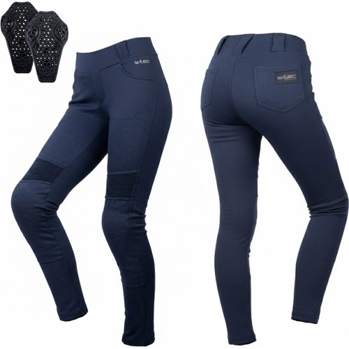 Women’s Motorcycle Leggings W-TEC Lukrecia Base Blue - Blue