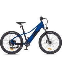 Bērnu elektriskais velosipēds inSPORTline ISL Savager 360 Wh 24” – 2026 - Racer zila