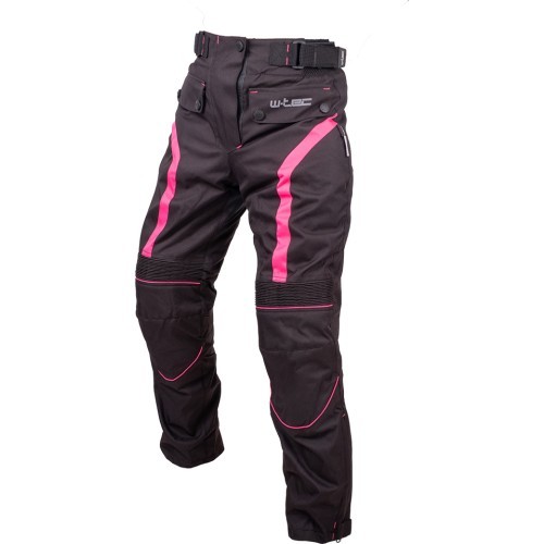 Women’s Motorcycle Pants W-TEC Durmanes Lady - Pink-Black