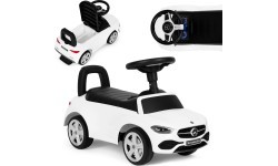 Elektromobilis Mercedes C CLASS, interaktīva stūre, skaņas, balts
