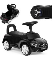 Riding car Mercedes C CLASS interactive steering wheel sounds black