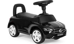 Электромобиль Mercedes C-класс, интерактивный руль, звуки, чёрный