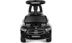 Электромобиль Mercedes C-класс, интерактивный руль, звуки, чёрный