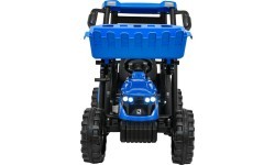 MEGA D68 Tractor Vehicle With Trailer Blue
