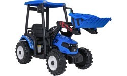 MEGA D68 Tractor Vehicle With Trailer Blue