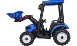 MEGA D68 Tractor Vehicle With Trailer Blue