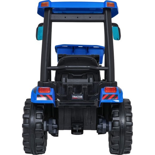 MEGA D68 Tractor Vehicle With Trailer Blue