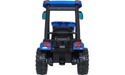 MEGA D68 Tractor Vehicle With Trailer Blue