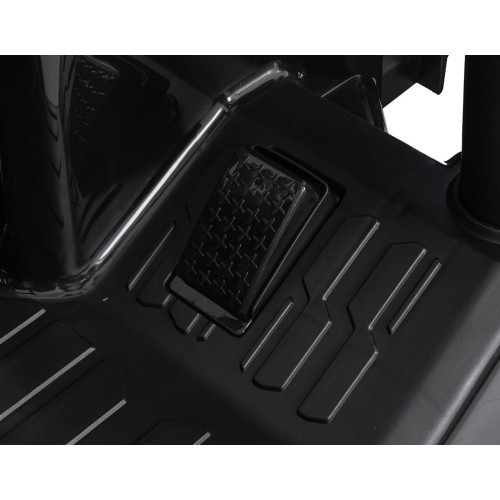 Elektromobilis traktors ar piekabi MEGA D68, zils