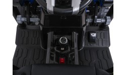 MEGA D68 Tractor Vehicle With Trailer Blue