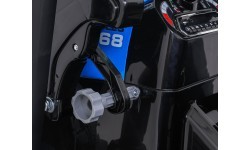 Электромобиль-трактор с прицепом MEGA D68, синий