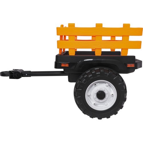 MEGA D68 Tractor Vehicle With Trailer Blue