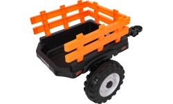 Elektromobilis traktors ar piekabi MEGA D68, zils
