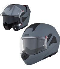 Flip-Up Motorcycle Helmet W-TEC Sabron P/J - Nardo Grey