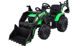 Трактор Buggy с прицепом 720-T, зелёный