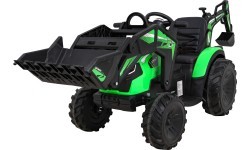 Трактор Buggy с прицепом 720-T, зелёный