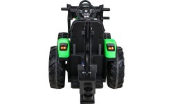 Elektromobilis traktors ar piekabi Buggy 720-T, zaļš