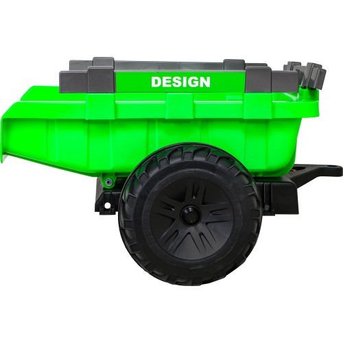 Трактор Buggy с прицепом 720-T, зелёный