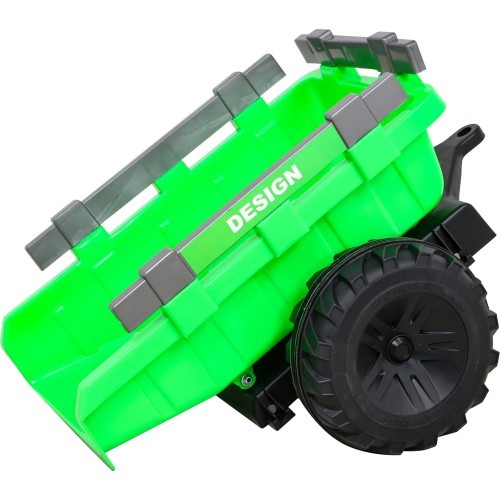 Трактор Buggy с прицепом 720-T, зелёный