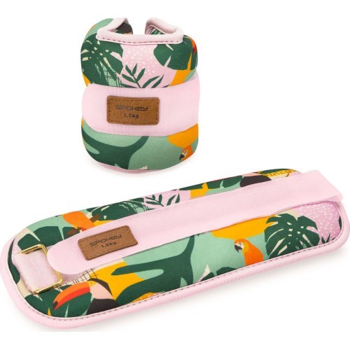 Plaukstu un potīšu smagumi Spokey Home Jungle, 2x 1,5 kg