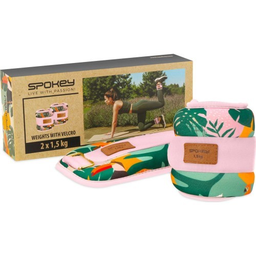 Plaukstu un potīšu smagumi Spokey Home Jungle, 2x 1,5 kg