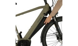 Prophete Entdecker 4.0 Electric Bike 28" 10-Speed, Frame Size 21" (54 cm), Brown