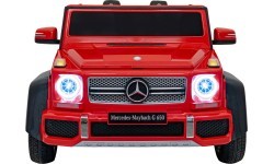 Elektromobilis Mercedes Benz Maybach G650, sarkans