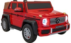 Электромобиль Mercedes Benz Maybach G650, красный