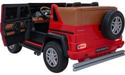 Elektromobilis Mercedes Benz Maybach G650, sarkans