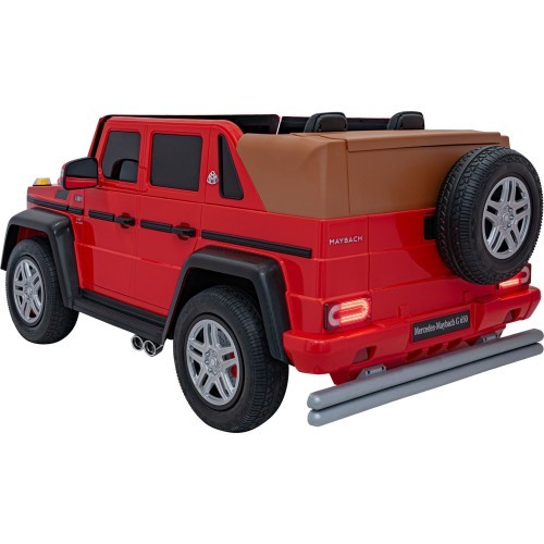 Elektromobilis Mercedes Benz Maybach G650, sarkans