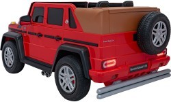 Vehicle Mercedes Benz MAYBACH G650 Red